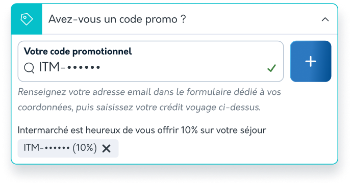 Où saisir votre code unique intermarché ?