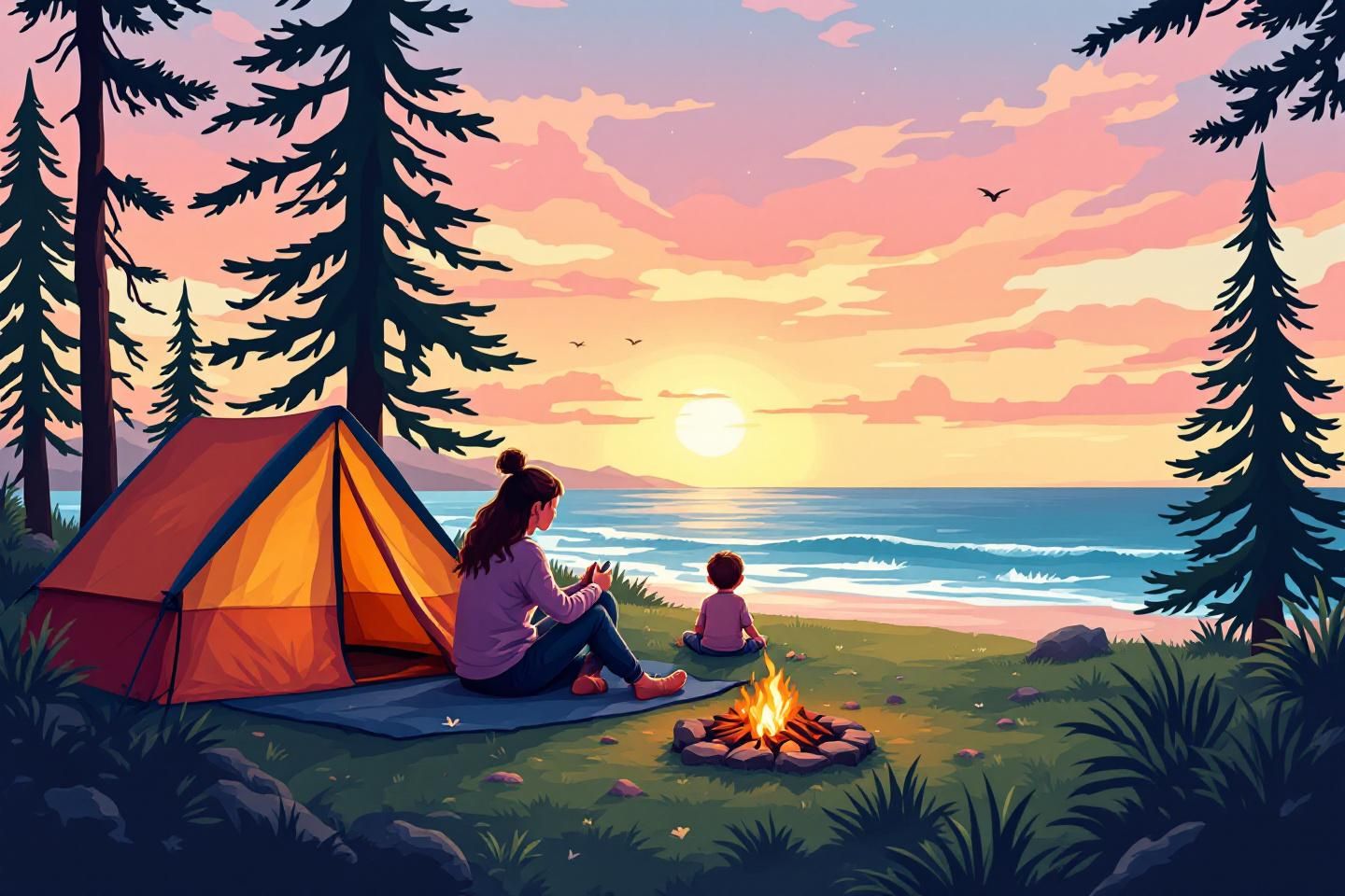 Camping au Pays Basque : guide complet pour des vacances entre mer et montagne