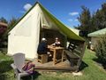 TENTE TOILE ET BOIS 4 personnes - LODGE SAHARI (sans sanitaires)