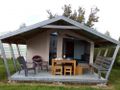 TENTE TOILE ET BOIS 5 personnes - LODGE SAHARI (sans sanitaires)
