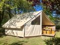 BUNGALOW TOILÉ 4 personnes - Ecolodge sans sanitaires, 2 chambres