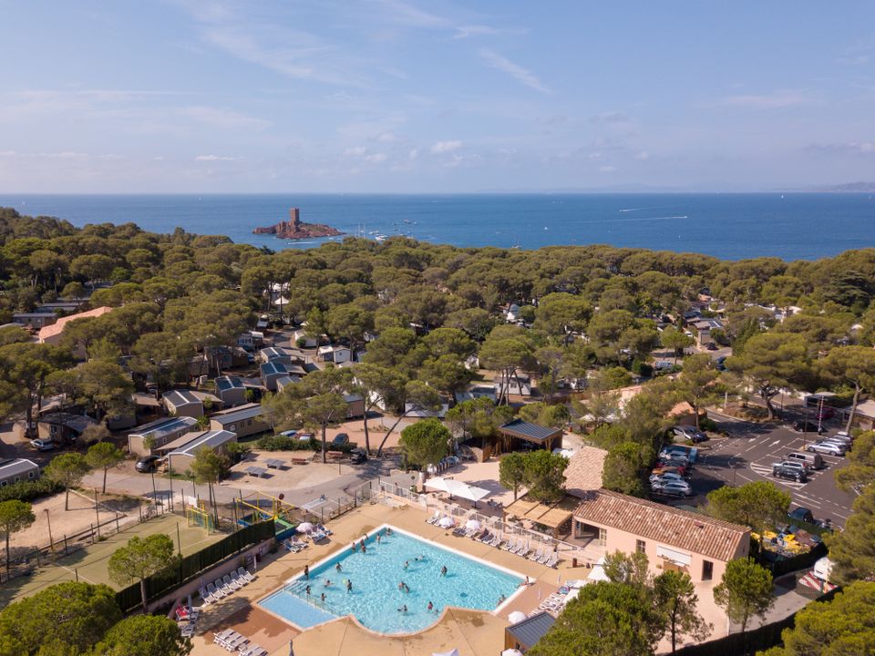 Camping Yelloh Village la Plage du Dramont 4*, Saint Raphael, Cote d