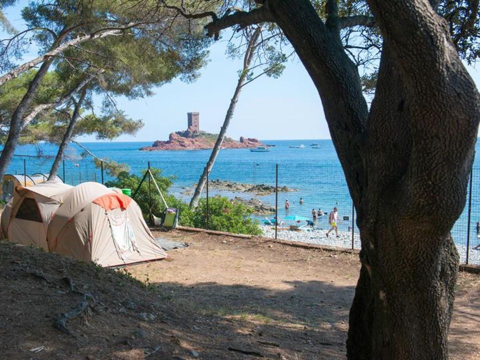 Camping Yelloh Village la Plage du Dramont 4*, Saint Raphael, Cote d