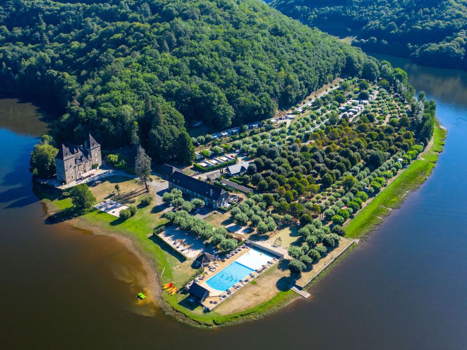 France - Limousin - Argentat sur Dordogne - Camping Sea Green Château du Gibanel, 4*