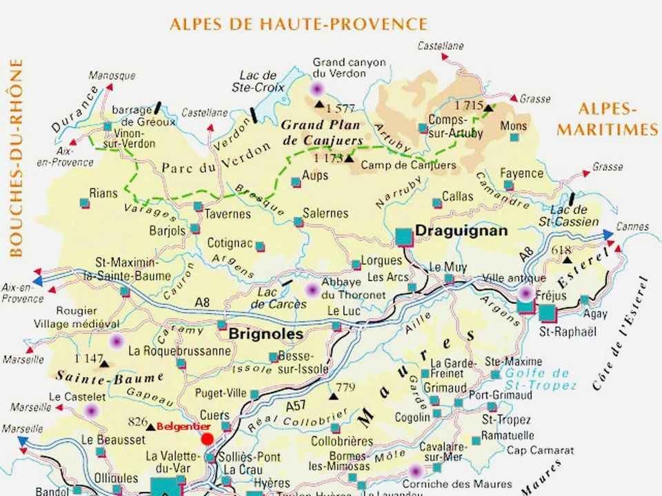 France - Sud Est et Provence - Belgentier - Camping Les Tomasses 4*