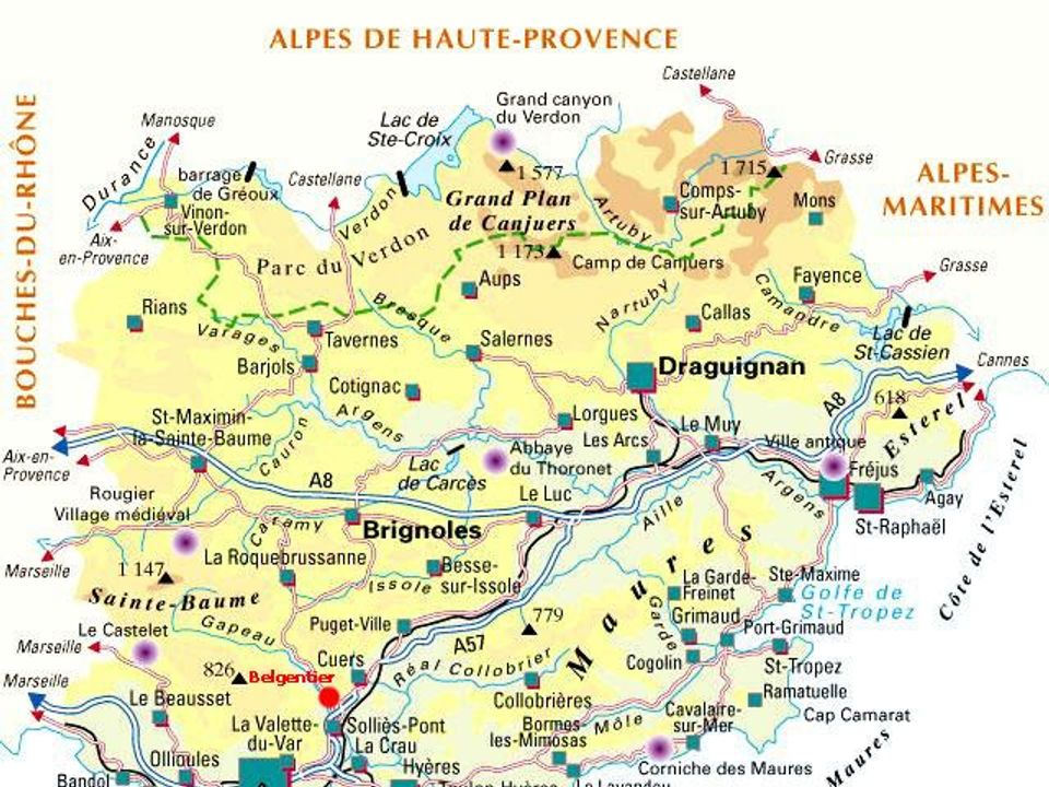 France - Sud Est et Provence - Belgentier - Camping Les Tomasses 4*