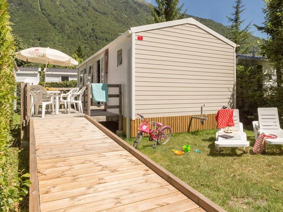 France - Rhône - Le Bourg d'Oisans - Camping Le Château de Rochetaillée 4*