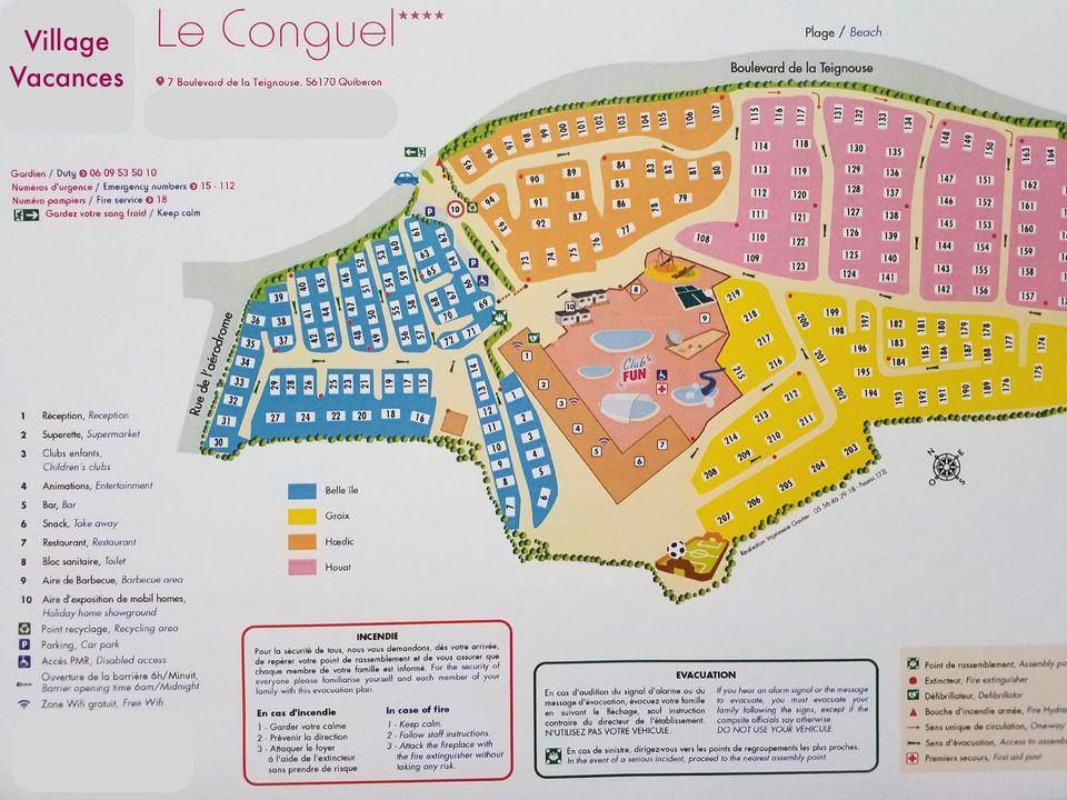 France - Bretagne - Quiberon - Location mobilhome de propriétaires sur le camping du Conguel FUN PASS NON INCLUS, 4*