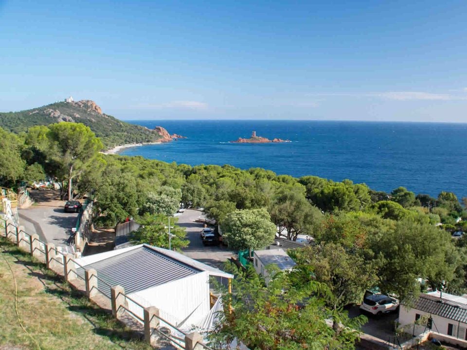 Camping de l'Ile d'Or 2*, Saint Raphael, Cote d'Azur, France avec