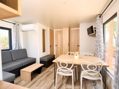MOBILHOME 6 personnes - Mobil-home PREMIUM - 32 m² - 3 chambres + climatisation