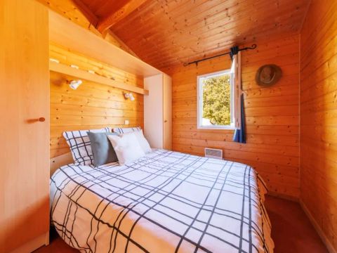 MOBILHOME 5 personnes - Chalet Edelweiss 3 Pièces 5 Personnes + TV