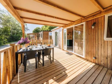 MOBILHOME 4 personnes - Mobil-Home Happy 3 Pièces 4 Personnes + TV