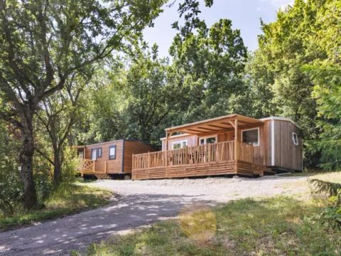 MOBILHOME 4 personnes - Mobil-Home Happy 3 Pièces 4 Personnes + TV