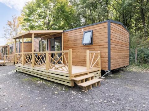 MOBILHOME 4 personnes - Cottage Premium 3 Pièces 4 Personnes + TV