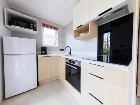 MOBILHOME 4 personnes - Cottage Premium 3 Pièces 4 Personnes + TV