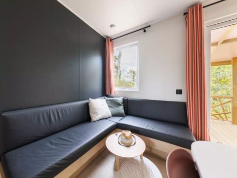 MOBILHOME 6 personnes - Cottage Premium 4 Pièces 6 Personnes + TV 2sdb