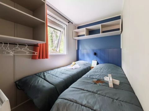 MOBILHOME 6 personnes - Cottage Premium 4 Pièces 6 Personnes + TV 2sdb