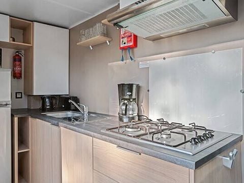 MOBILHOME 6 personnes - Comfort | 3 Ch. | 6 Pers. | Terrasse surélevée | Clim.