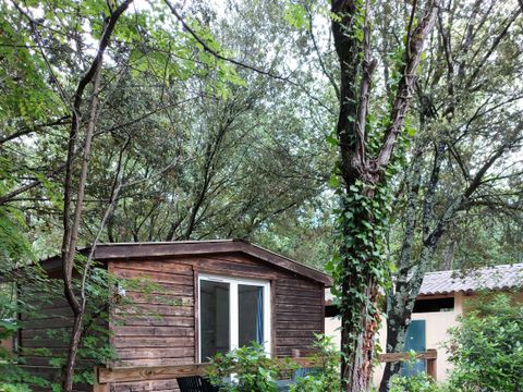 CHALET 2 personnes - CHALET PRET A CAMPER avec kitchenette / sans salle de bain