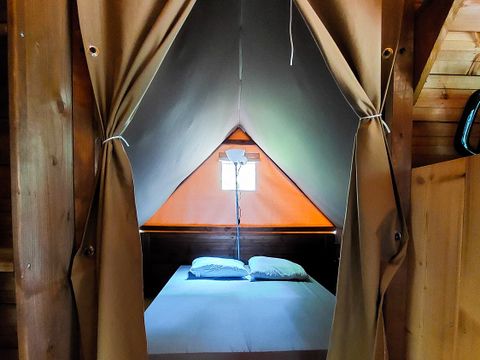 Tente en toile et en bois 4 personnes - Cabane “Tribu”