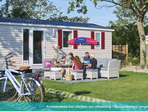 MOBILHOME 6 personnes - Elégance 3 chambres (6 pers) terrasse
