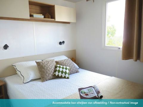 MOBILHOME 6 personnes - Elégance 3 chambres (6 pers) terrasse