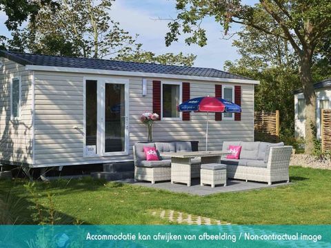 MOBILHOME 6 personnes - Elégance 3 chambres (6 pers) terrasse