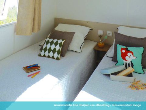 MOBILHOME 4 personnes - Elégance 2 chambres (4 pers) terrasse