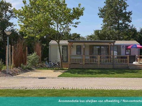 MOBILHOME 4 personnes - Excellence 2 chambres (4 pers) terrasse
