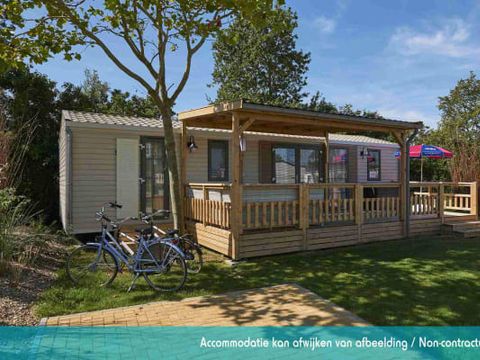 MOBILHOME 6 personnes - Excellence 3 chambres (6 pers) terrasse
