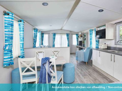 MOBILHOME 4 personnes - Chalet Large 2 chambres avec terrasse (4 pers)