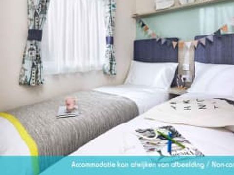 MOBILHOME 4 personnes - Chalet Large 2 chambres avec terrasse (4 pers)