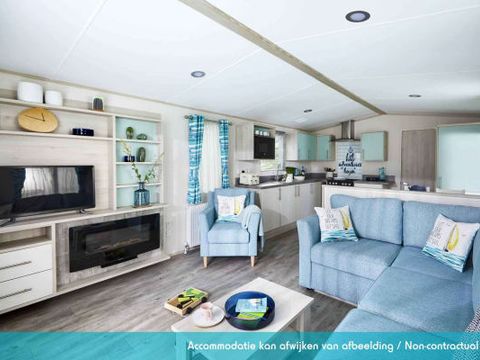 MOBILHOME 6 personnes - Chalet Large 3 chambres avec terrasse (6 pers)