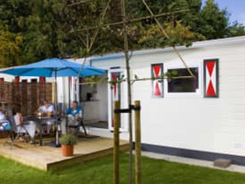 MOBILHOME 4 personnes - Mobil home Esprit 2 chambres (4 pers) terrasse