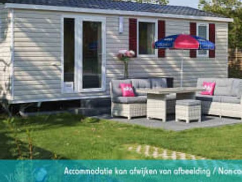 MOBILHOME 4 personnes - Mobil home Elégance 2 chambres (4 pers) terrasse