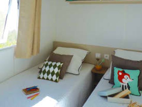 MOBILHOME 6 personnes - Elégance 3 chambres (6 pers) terrasse