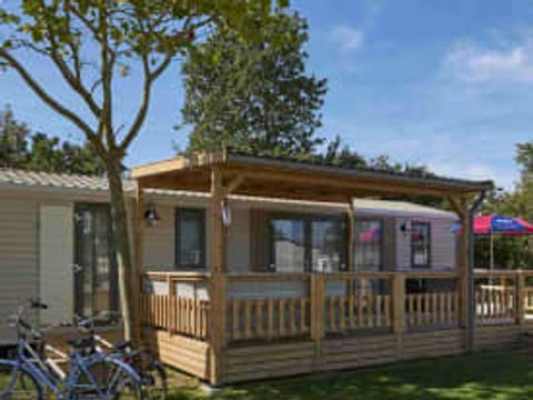 MOBILHOME 6 personnes - Mobil home Excellence 3 chambres terrasse (6 personnes)