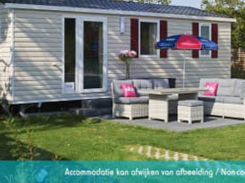 MOBILHOME 6 personnes - Mobil home Elégance 3 chambres terrasse (6 personnes)