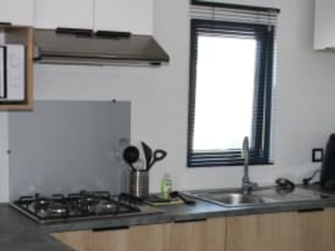 CHALET 6 personnes - Chalet Large 3 chambres avec terrasse (6 pers)