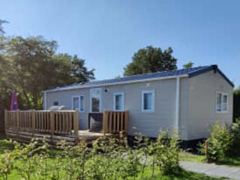 MOBILHOME 6 personnes - Mobil home Elégance 3 chambres (6 pers) terrasse