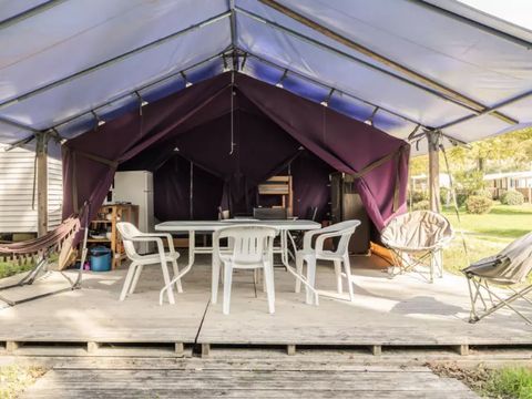 TENTE 5 personnes - Safari 3 Pièces 5 Personnes Sans Sanitaire