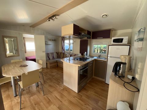 CHALET 6 personnes - Chalet Mobile Luxe 3 chambres environ 40m²