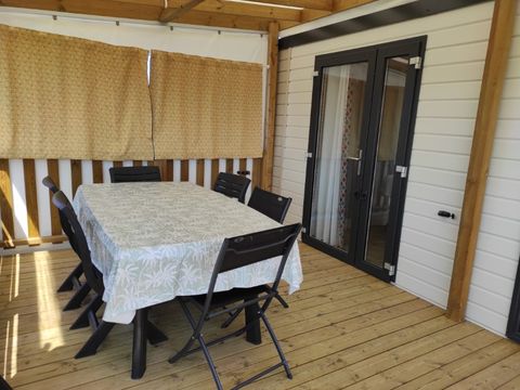 CHALET 6 personnes - Chalet Mobile Luxe 3 chambres environ 40m²