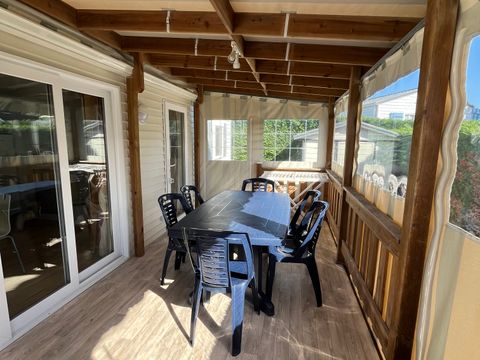 CHALET 6 personnes - Chalet Mobile Luxe 3 chambres environ 40m²