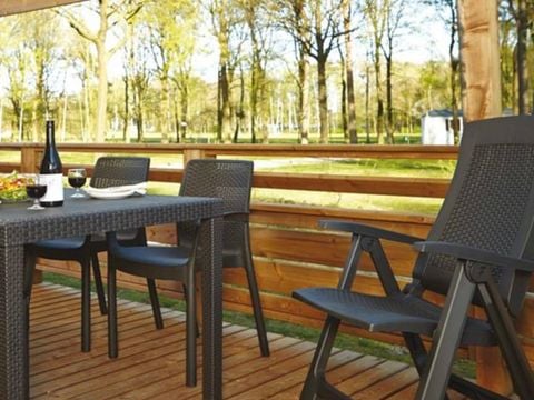 MOBILHOME 4 personnes - Premium | 2 Ch. | 4 Pers. | Terrasse Lounge | Clim.
