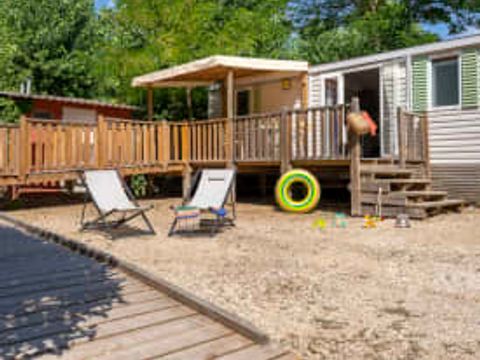 MOBILHOME 5 personnes - Cottage PMR 4/5p 2ch Clim ***