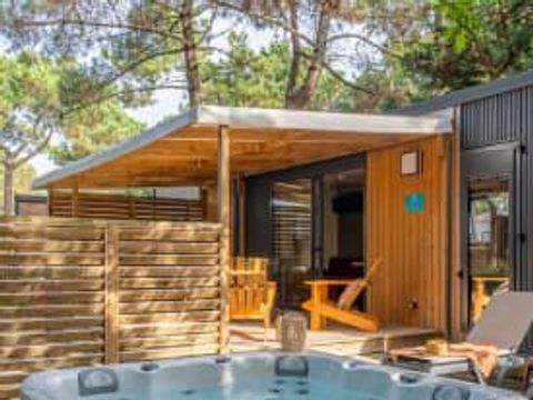 MOBILHOME 6 personnes - Cottage 6p 3ch 2SdB PREMIUM SPA