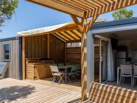 MOBILHOME 10 personnes - TRIBU - 1 mobile-home 6 pers + 1 mobile-home 4 pers