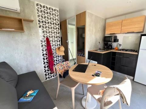 MOBILHOME 2 personnes - Mobil Home Parpaioun 2 Personnes Climatisé + TV