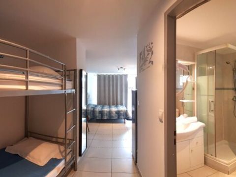 Studio 2 personnes - Chambre double studio confort